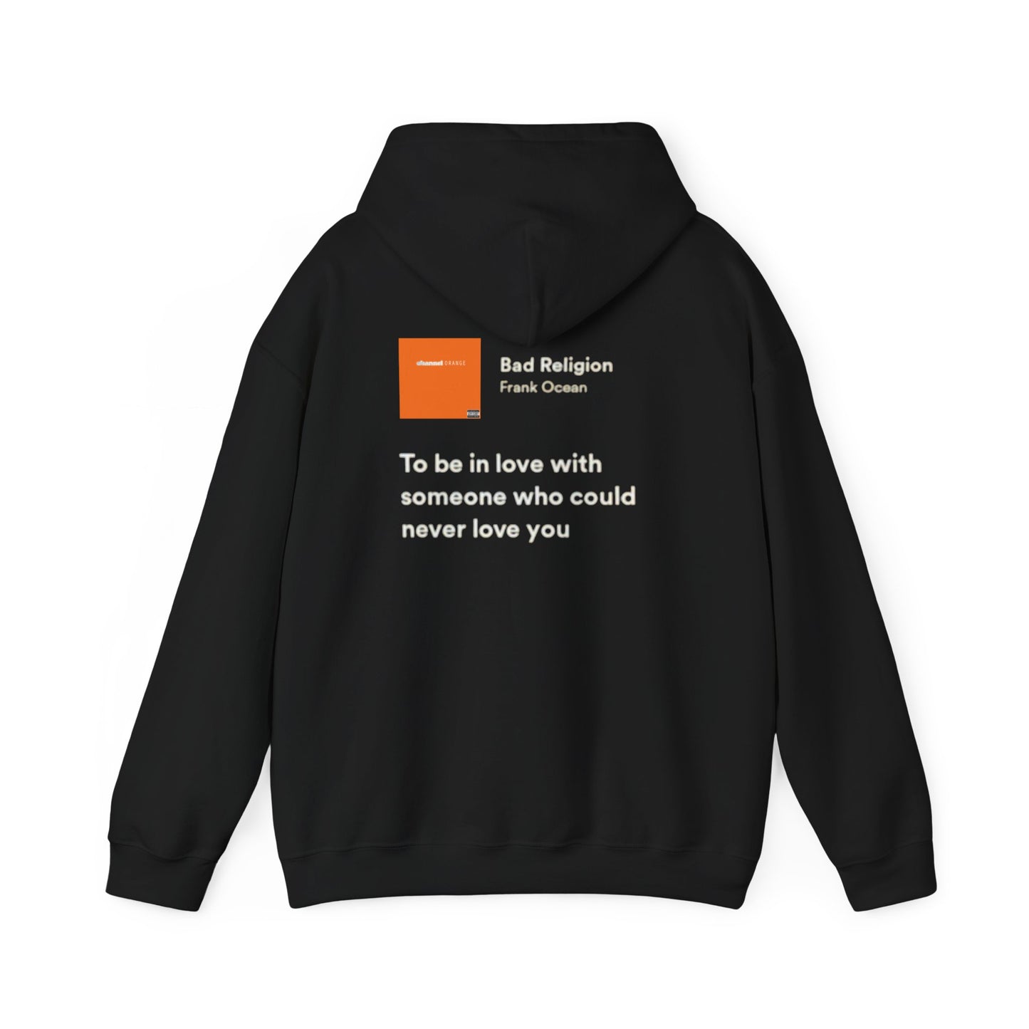 Channel Orange Lyrics Hoodie