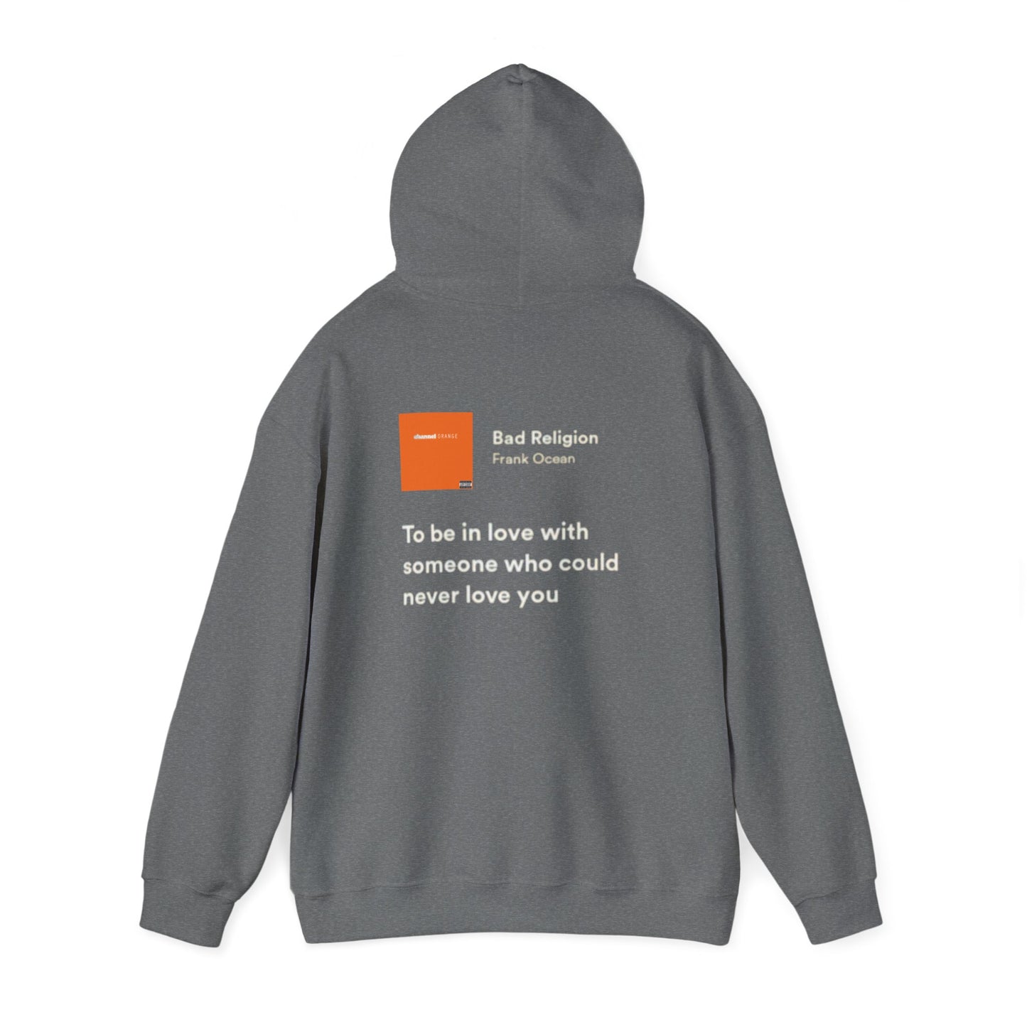 Channel Orange Lyrics Hoodie