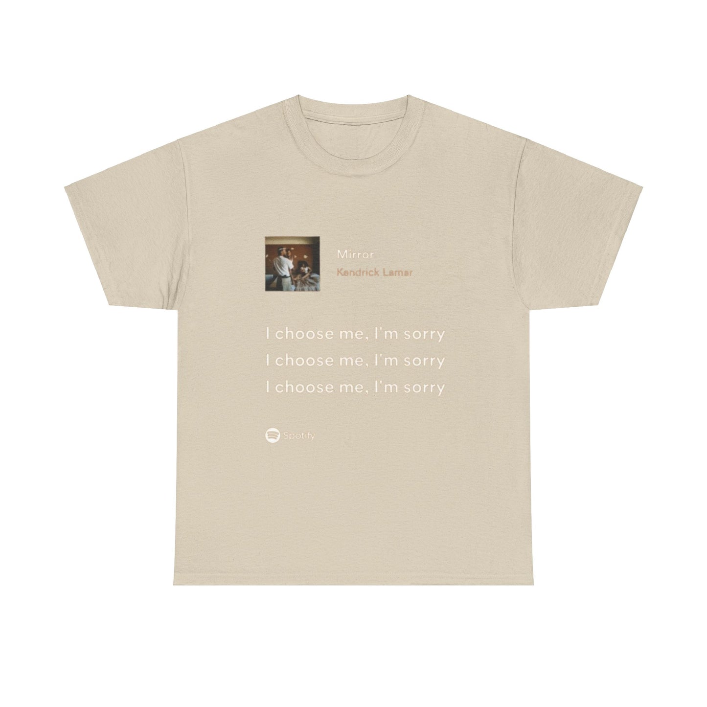 Unisex "i choose me, i'm sorry" T-Shirt