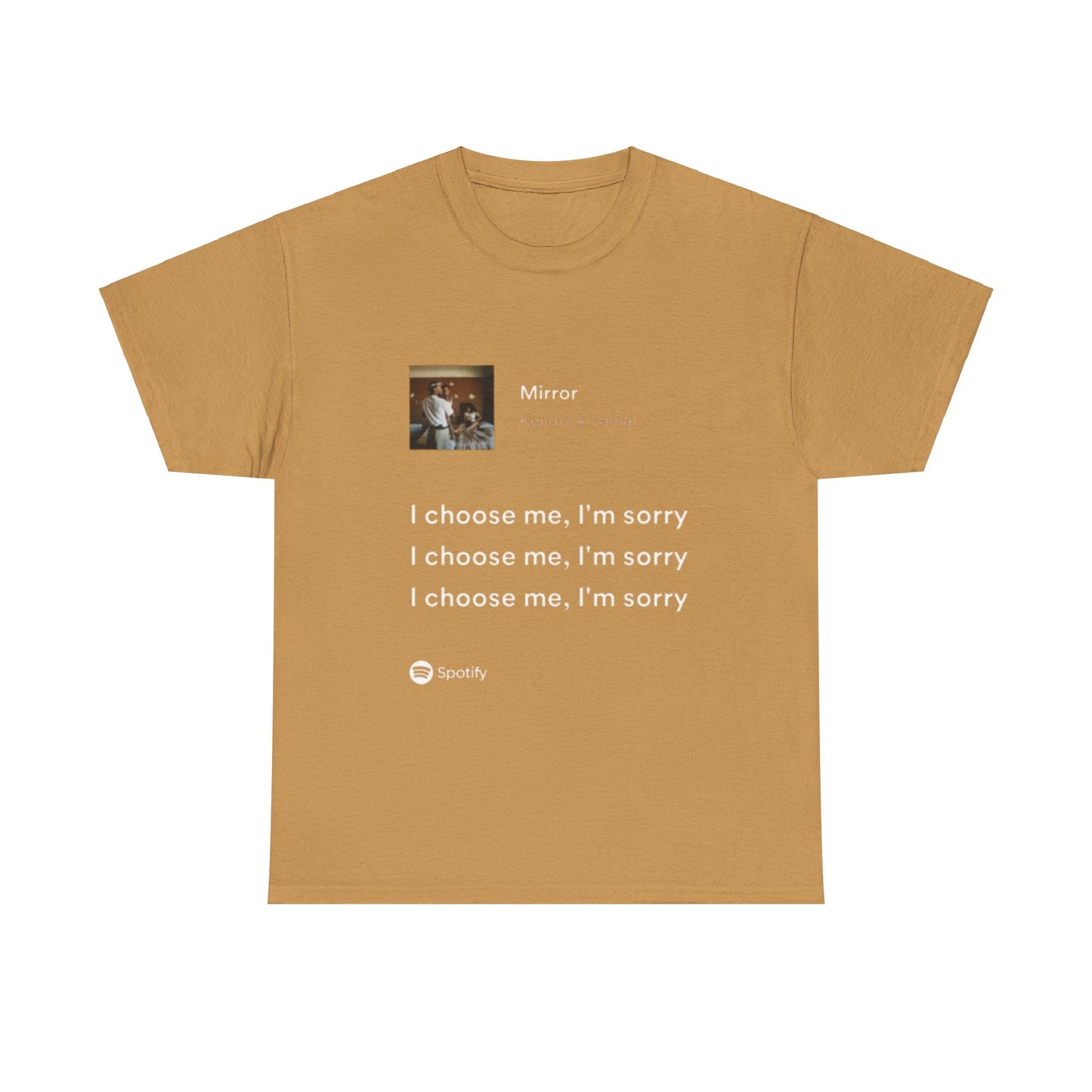 Unisex "i choose me, i'm sorry" T-Shirt