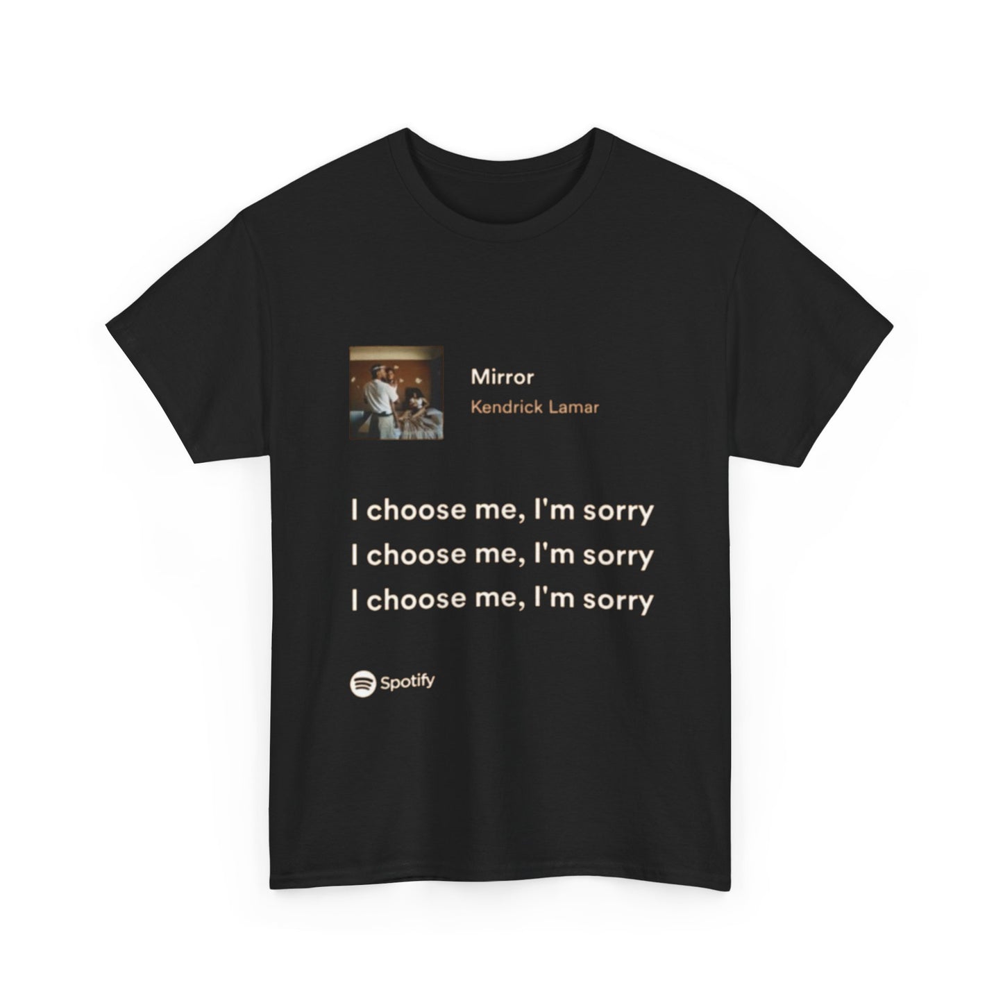 Unisex "i choose me, i'm sorry" T-Shirt