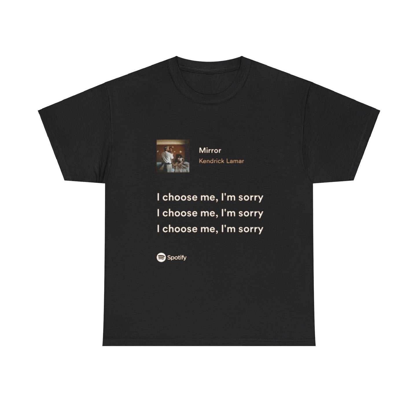 Unisex "i choose me, i'm sorry" T-Shirt