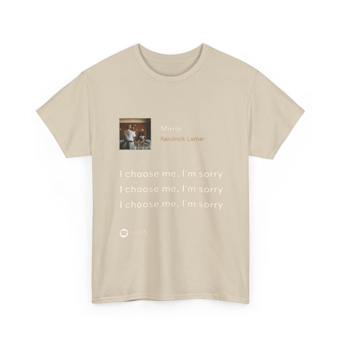 Unisex "i choose me, i'm sorry" T-Shirt