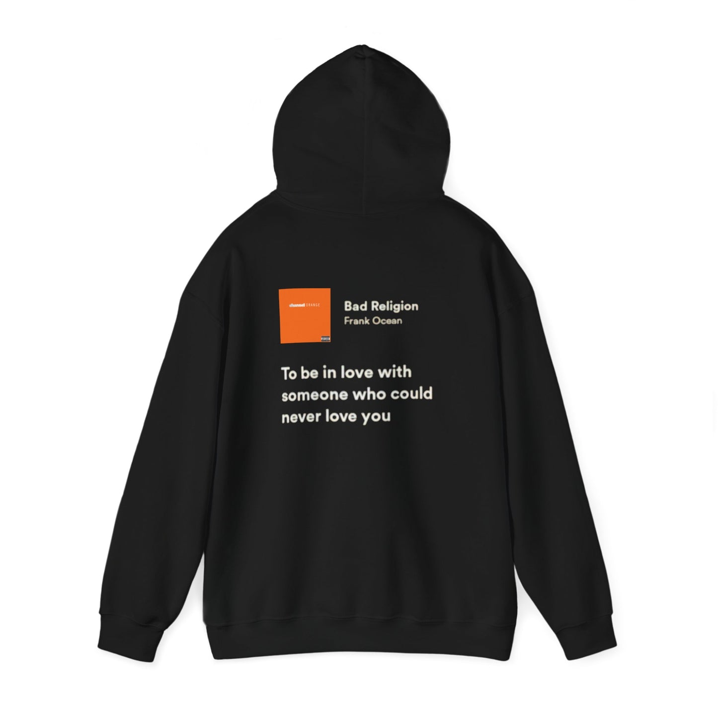 Channel Orange Lyrics Hoodie